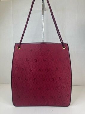 Christian Dior honeycomb canvas shoulder bag